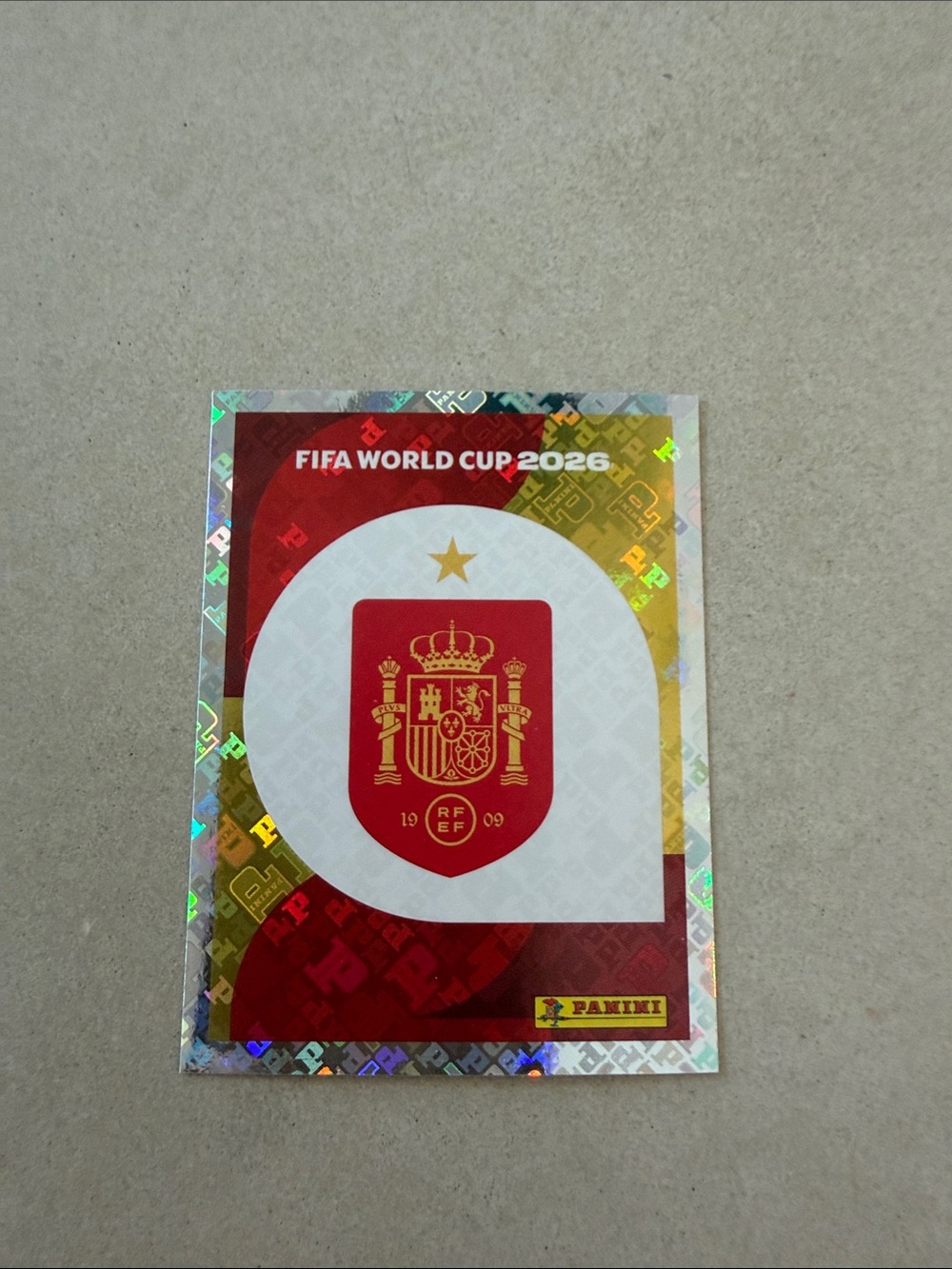 Panini Fifa world cup Spain #1 Sticker
